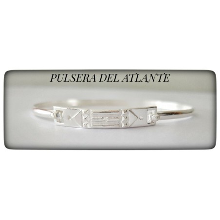 pulsera atlante plata de ley egipto egipcia