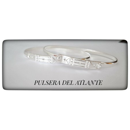 pulsera atlante plata de ley egipto egipcia