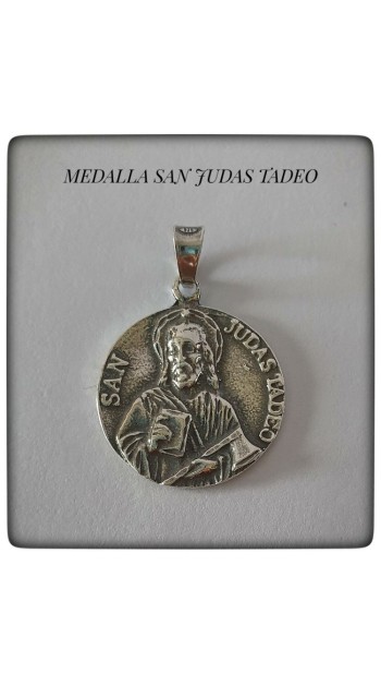 san judas tadeo plata medalla oro san judas