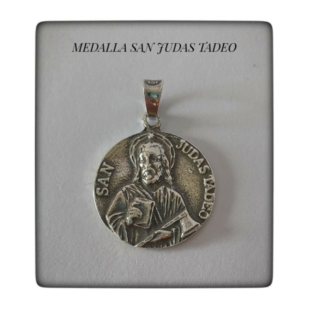 san judas tadeo plata medalla oro san judas