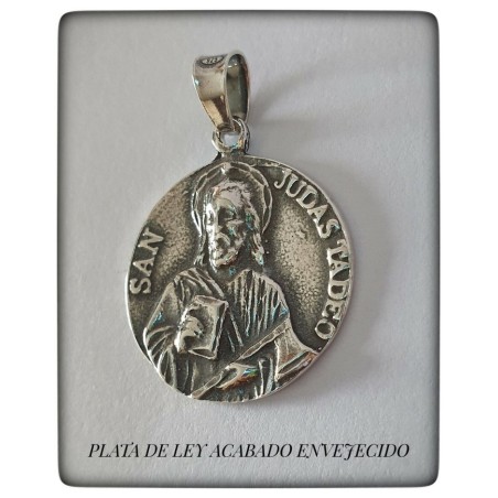 san judas tadeo plata medalla oro san judas