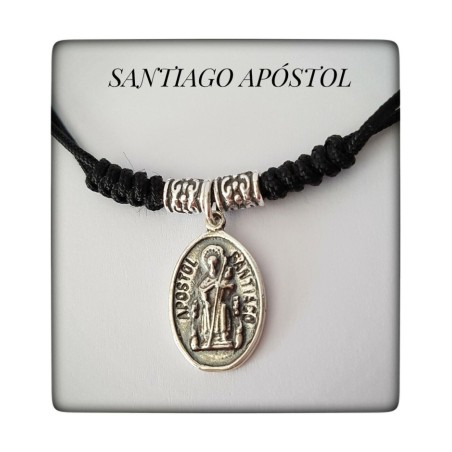 pulsera santiago apostol plata de ley