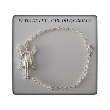 dios sumerio pazuzu pulsera plata de ley