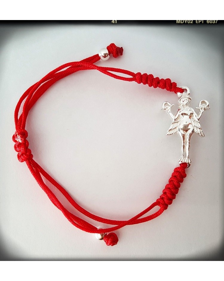 Diosa Sumeria Innana , ishtar ,lilith , Anunnaki pulsera plata de ley