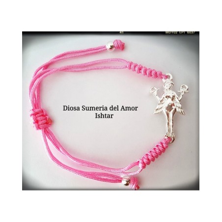 Diosa Sumeria Innana , ishtar ,lilith , Anunnaki pulsera plata de ley