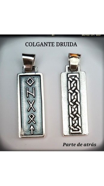 COLGANTE DRUIDA PLATA DE LEY