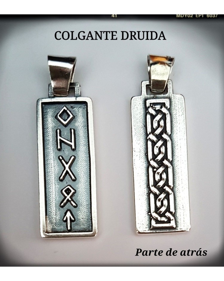 COLGANTE DRUIDA PLATA DE LEY