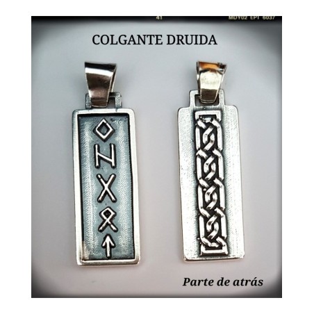 COLGANTE DRUIDA PLATA DE LEY