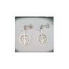 CHO KU REI PENDIENTES REIKI SILVER PLATA DE LEY CHO KU REI