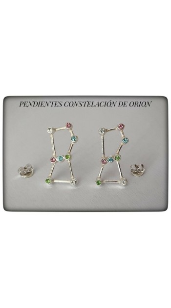 Orion constelación de plata de ley 925 PENDIENTES