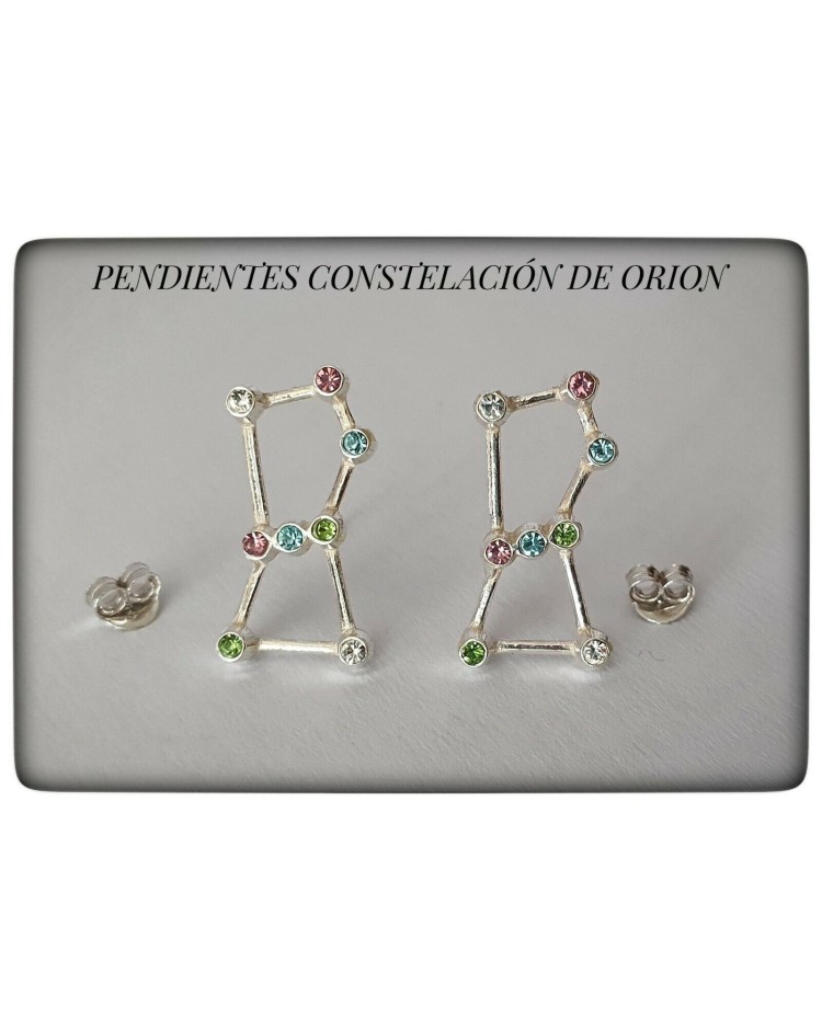 Orion constelación de plata de ley 925 PENDIENTES