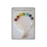 yoga meditacion pulsera plata chakras