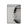 pulsera flor de lis plata colgante chakras