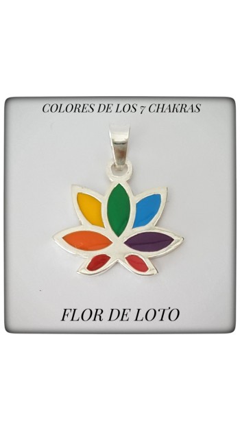 flor de loto colgante grande