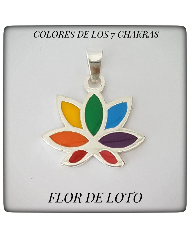 flor de loto colgante grande