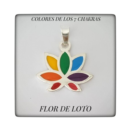 flor de loto colgante grande